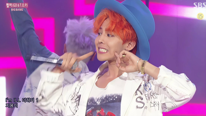 【Sân khấu 4K】BIGBANG (GD & T.O.P) « ZUTTER » SBS Inkigayo 23/08/2015