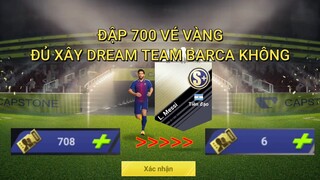 Thử thách đập 700 vé vàng và cái kết có hậu =)) | Ultimate Football Club | UFC Siêu sao bóng đá