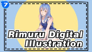 Rimuru In Her Bathing Suit | SAI Digital Illustration_7