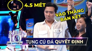 Cậu bé nghèo được Trấn Thành ĐẶC CÁCH vào Top 10 Siêu Tài Năng Nhí tung cú đá 4,5 mét | STNN Tập 8