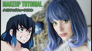 Inosuke Hashibira ♡ Tutorial de maquillaje.