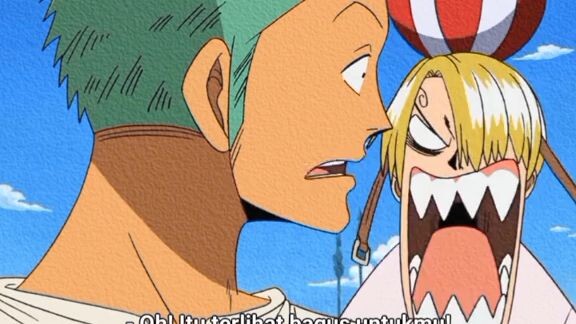 Sanji Jengkel Di Olok2 Zoro Terus 😂😂