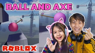 ลูกบอลปีนตึกด้วยขวาน ball and axe [ Roblox ]