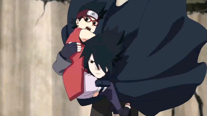 [Cut] Vì giờ Sasuke đã là bố, chú Sasuke vừa mạnh mẽ vừa dịu dàng