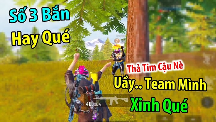 Phát Hiện Cả Team Toàn Gái Xinh. RinRin Bật 5000% Công Lực Hủy Diệt Map | PUBG Mobile