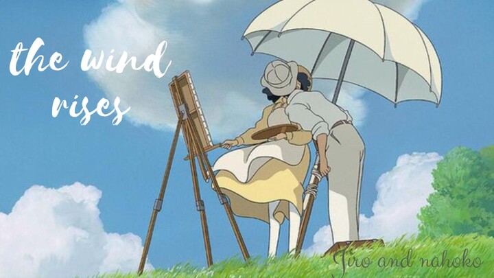 the wind rises jiro and nahoko amv anime 💗💓