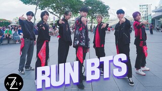 【Z轴舞团】熟悉的防弹风又回来了！BTS防弹少年团最新曲runBTS路演翻跳