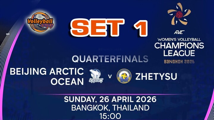 AVC 2026 - Beijing Arctic Ocean 2-3 Zhetysu - SET1