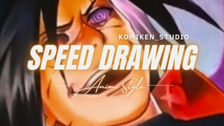 SPEED DRAWING ANIME || Spesial Tahun Baru 2024