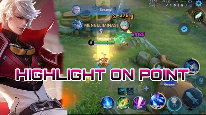 HIGHLIGHT ON POINT