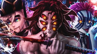 [4K ร่วมแปลภาษาจีน | ดาบพิฆาตอสูร ] Akaza | ดูมา | โคคุชิโบะ | ภาพเลือด | แอนิแร็ป