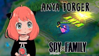 THE CUTEST SKIN IN MLBB! 😍 ANYA FORGER [ Spy X Family × MLBB SKIN COLLABORATION ]