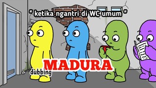 ketika ngantri di WC umum - animasi dubbing Madura - EP animation