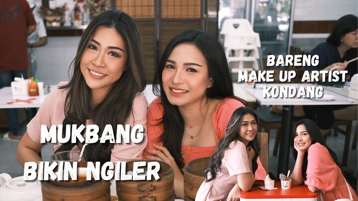 MUKBANG BIKIN NGILER BARENG MAKE UP ARTIST KONDANG ISABELLA IMANUELLA, MAKAN DIMSUM TRUS DESSERT
