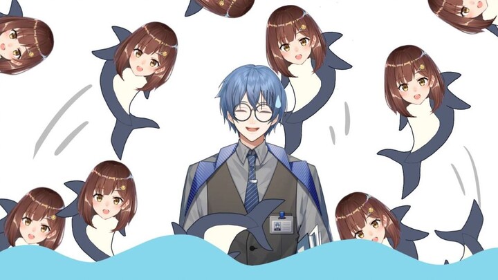 ครูซิงเย่บอกว่าเขาถูกล้อมรอบไปด้วยฉลาม