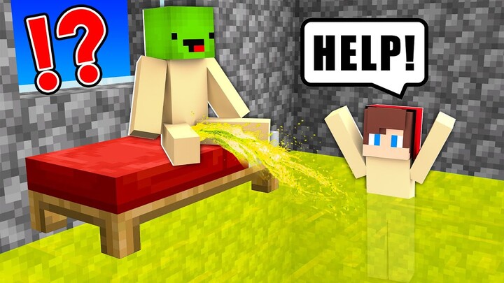 Mikey Pranked JJ in Minecraft (Maizen Mizen Mazien)