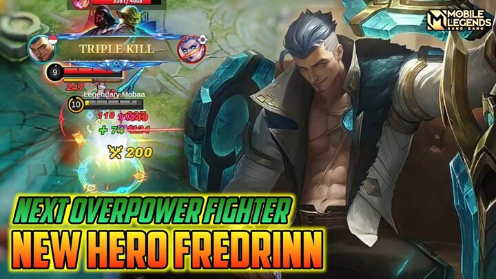 Fredrinn Mobile Legends , Next New Hero Fredrinn Gameplay - Mobile Legends Bang Bang