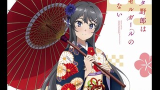 [Chinese subtitles] Mai Sakurajima wishes you a happy New Year 2024! ! A young pig-headed boy will n