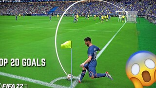 FIFA 22 - ท็อป 20 ประตู 5 (MJ7 Ft Noori) 4K