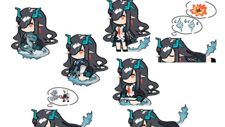 [Trang trí bàn làm việc Arknights] Đặt rất nhiều chú Yến Tịch lên bàn của bạn