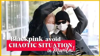 Blackpink finally arrived in Manila!