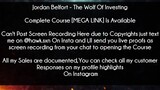 Jordan Belfort-Course The Wolf Of Investing Download