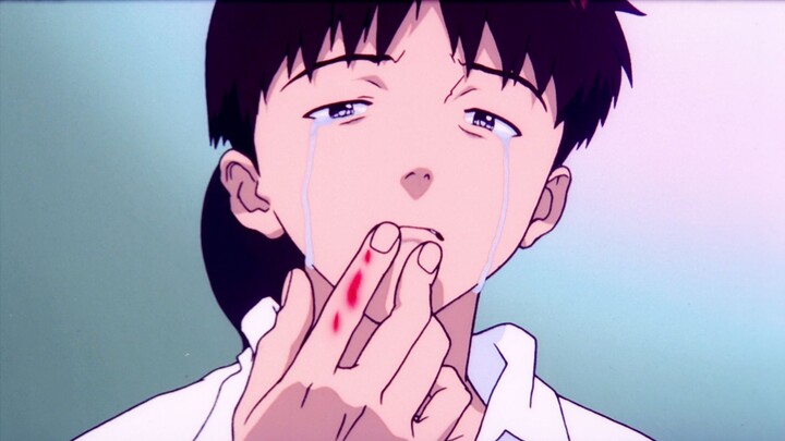 "Kusato×𝑬𝑽𝑨丨 Shinji Ikari" menangis untuk siapa?