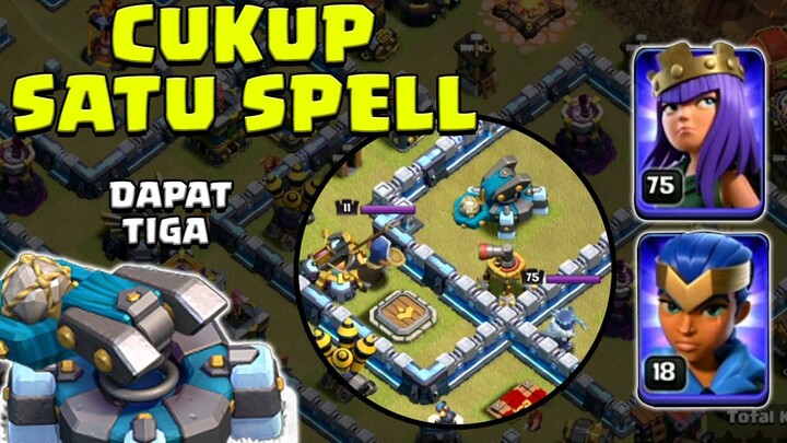 SATU SPELL DAPAT 3 HAL TERPENTING BASE MUSUH COC INDONESIA