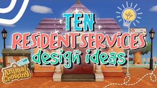 10 Ideas💡 for your Plaza/Resident Services!! *Animal Crossing New Horizons*