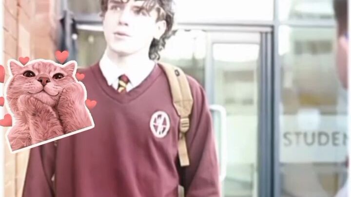 luca and Freddie from Waterloo road season 17 🤧🥰🥀🌸