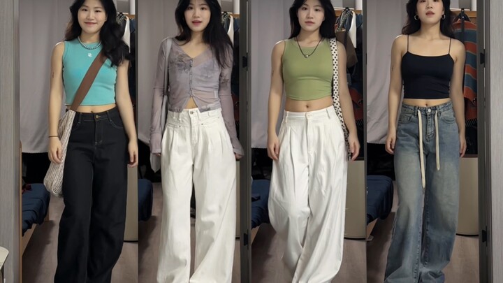 163/116 ทรงลูกแพร์/การแต่งตัวฤดูร้อน! ทุกชิ้นใช้งานได้จริง—มาอัพแฟชั่นรับซัมเมอร์กันเถอะ