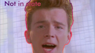 [MAD][Musik]Rick Astley Nyanyi<Never Gonna Give You Up>Kondisi Buruk