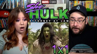 She Hulk 1x1 REACTION - "A Normal Amount of Rage" REVIEW | Episode 1