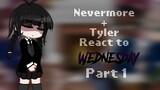 Nevermore react to Wednesday || GCRV || DESC || PART 1