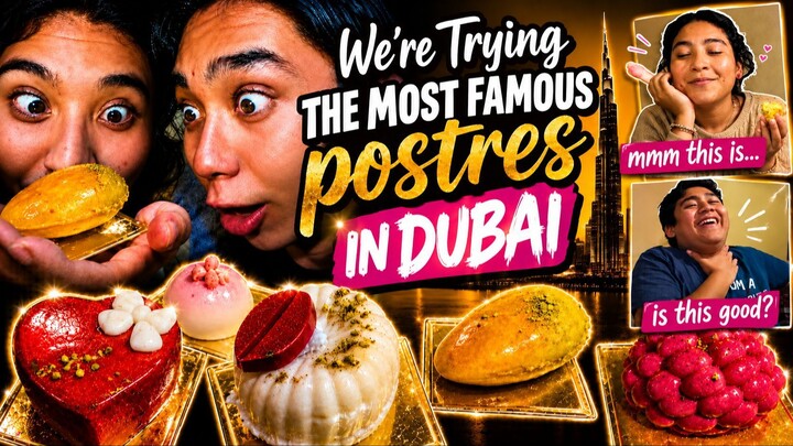 son tan deliciosos los postres dubai mira lo que suce......