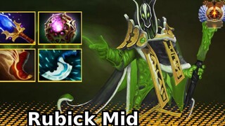 Rubick Mid Build ตำแหน่งอมตะ ไฮไลท์ Dota 2