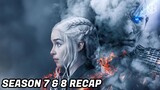 Game of Thrones Season 7 & Season 8 Recap | Hindi