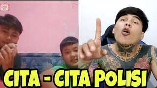 Jadi polisi harus jujur , begitulah nasehat Gogo Sinaga || Prank Ome TV