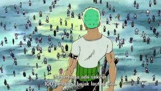 Zoro Ni Boss,Lawan 100 Baroque Works!