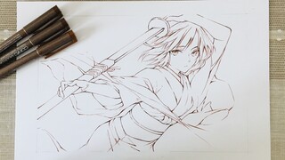[Gaya Hidup] [Menggambar] [Fate/Grand Order] Ryougi Shiki