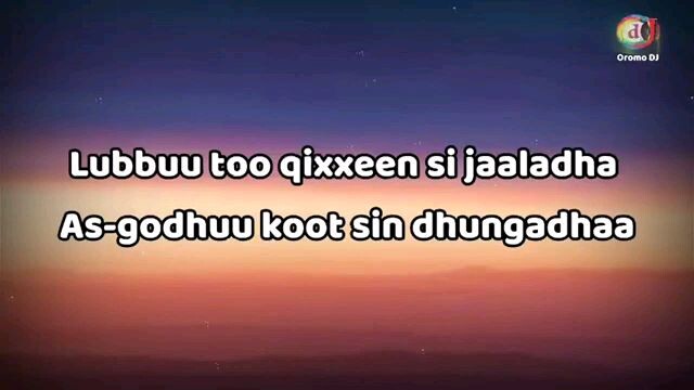 New music OROMO Tajuu shurube