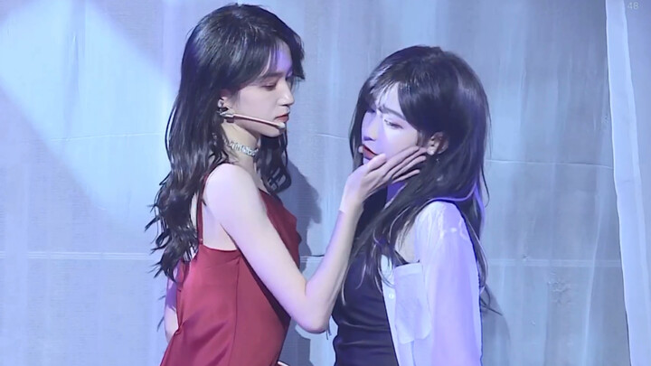 【蒋芸x王晓佳】妈呀 十指相扣！这确定不是最佳拍档？《Dont touch》20211203SNH48 TEAM SII《重生计划》公演