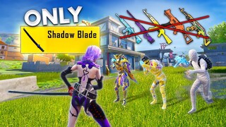 Blade Only Challenge | No weapons | PUBG MOBILE