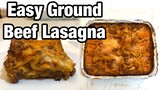 Beef Lasagna Italian 🇮🇹 Style