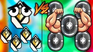 5 Nerfed Radiants VS 5 Super-Buffed Irons! - Who Wins?