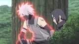 Itachi learns of Obito's death and his Sharingan during a mission with Kakashi, English Dubbed