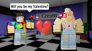 I asked my girlfriend to be my Valentine in roblox