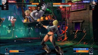 KOF15　世界１位アンヘル　２７HITコンボ　アンヘルの動きが読めなさすぎる