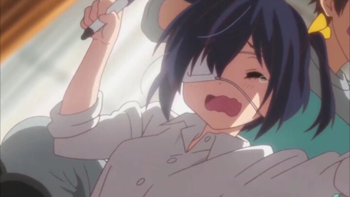 Since Rikka is so cute, it's not too much to give me a triple combo.