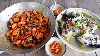 Nhớ Vị Tép Đồng Kho Tiêu, Canh Chua Củ Hủ Khóm | MTQH